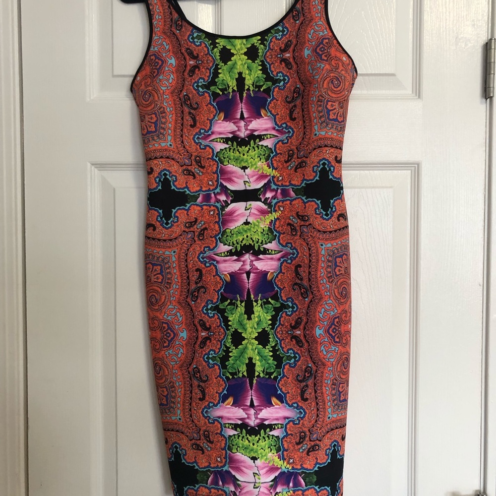 CLOVER CANYON midi dress